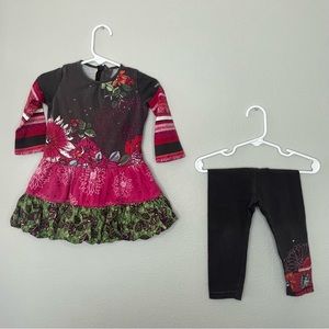 Catimini signature cotton jersey dress Size: 18 Months